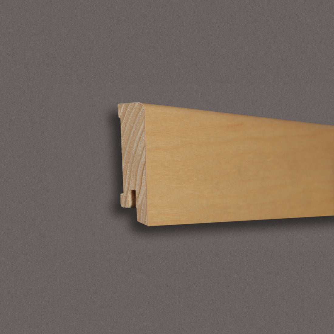Sockelleiste Ahorn furniert - lackiert - 16x60x2400mm
