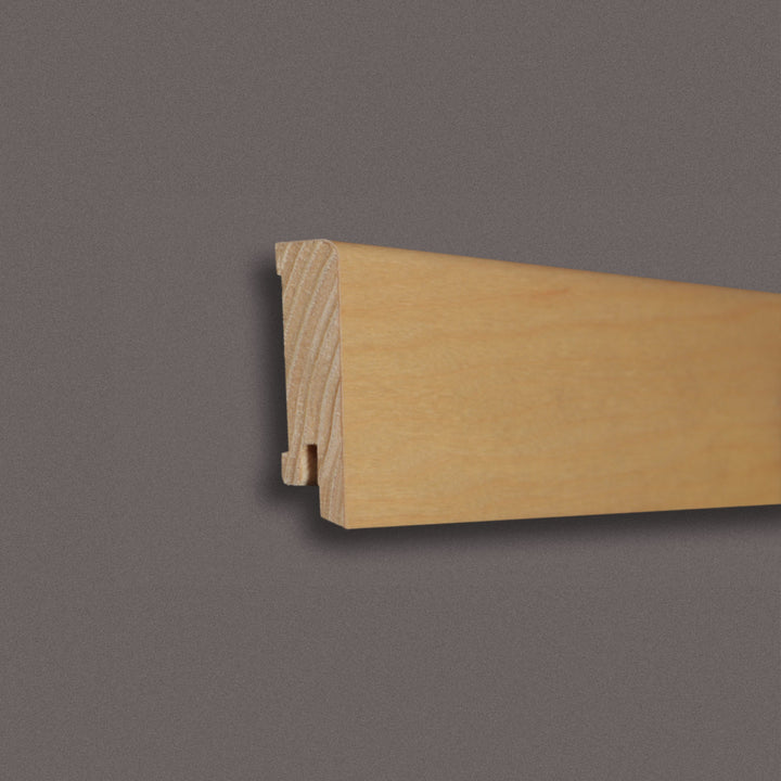 Sockelleiste Ahorn furniert - lackiert - 16x60x2400mm