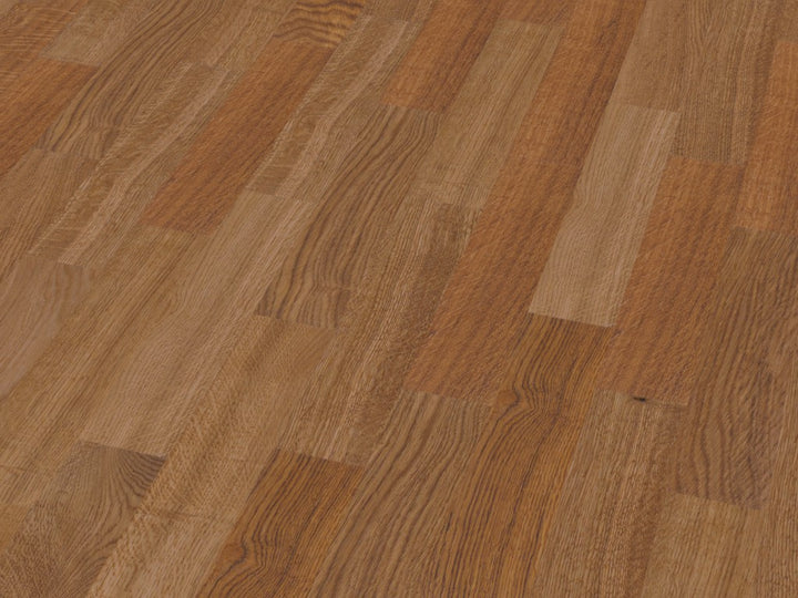 Brauneiche Stabparkett Naturell 15mm roh