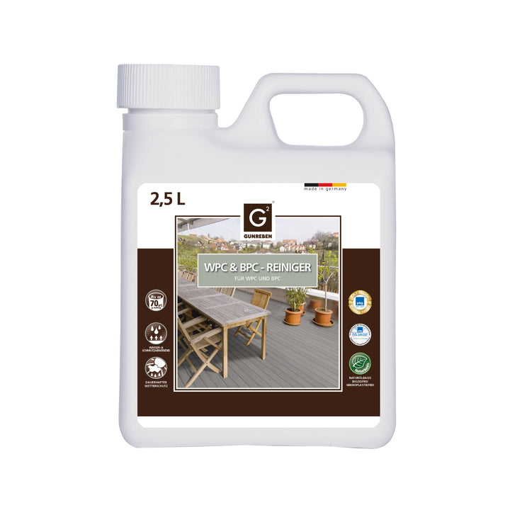 Nettoyant WPC et BPC
 bidon de 2,5 litres