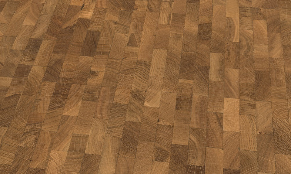 Holzpflaster und Hirnholz Sortierung Markant