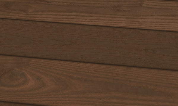 Holz-Terrassendielen aus Thermo Esche mit glatter Oberfläche