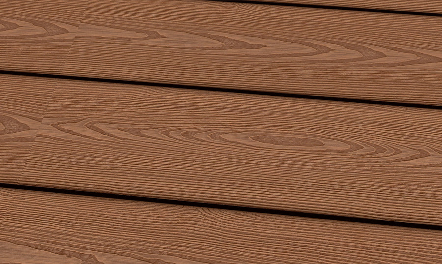 WPC Terrassendiele hellbraun Struktur 3D