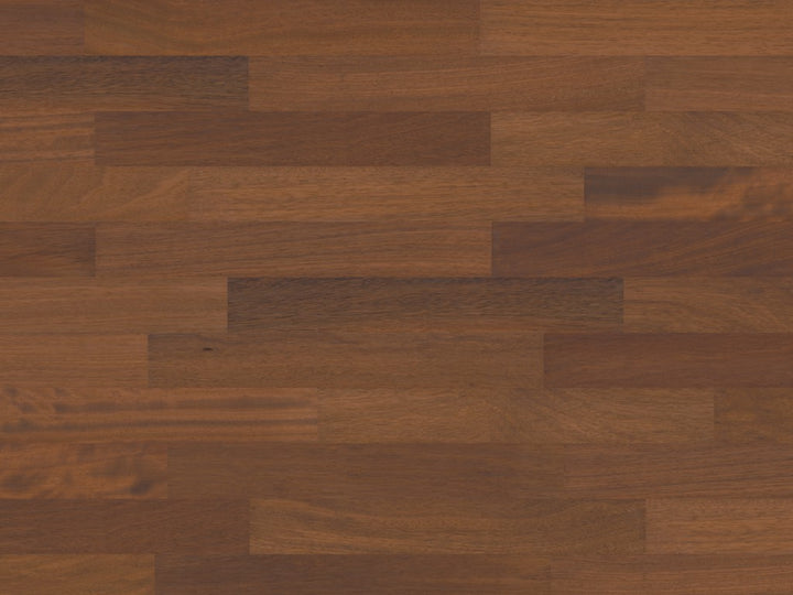 Iroko/Kambala Stabparkett Natur 22 mm roh Produktfoto