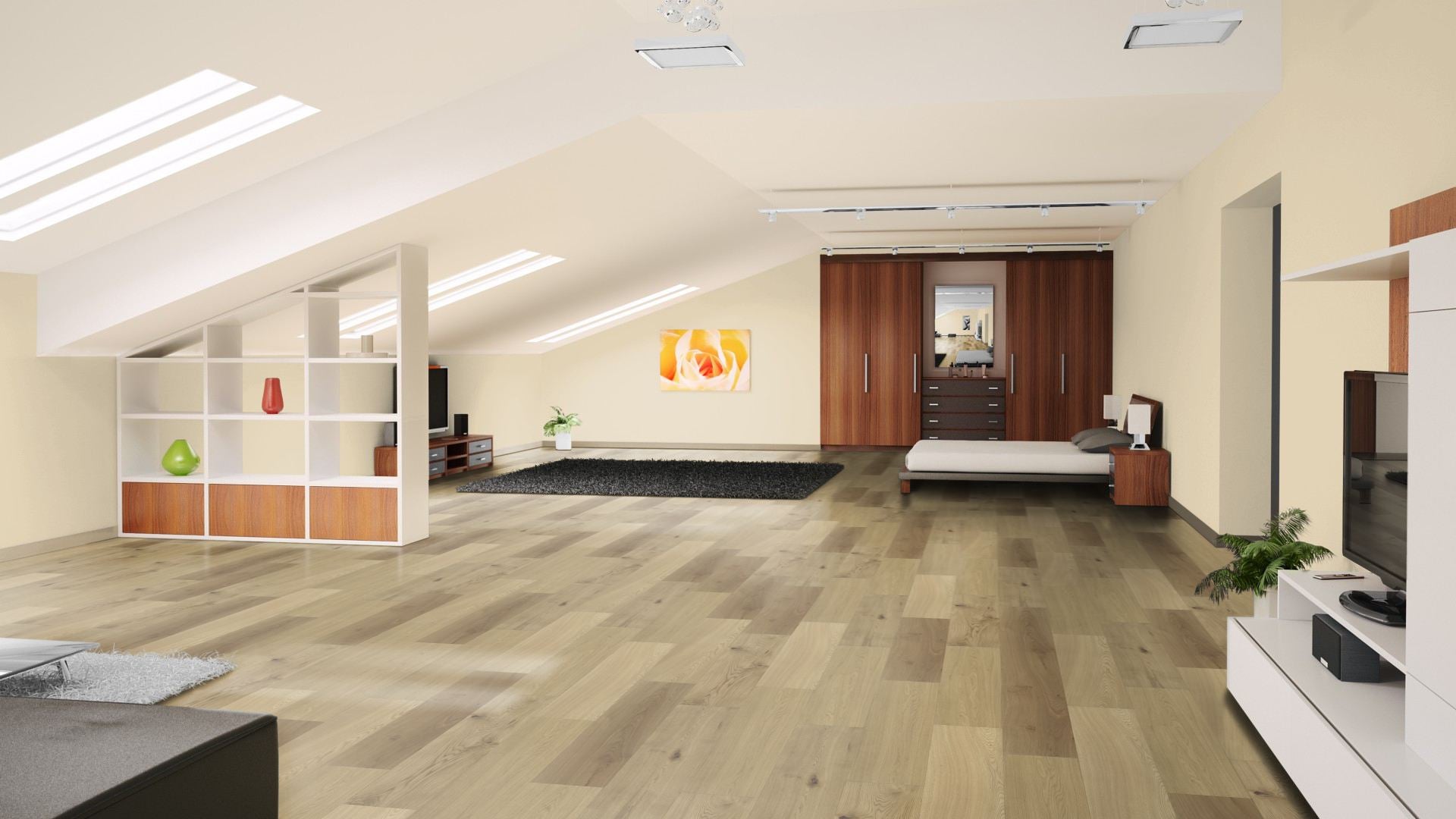 Eiche Project geölt 3-Schicht Landhausdiele Click 14 x 260 x 2200mm