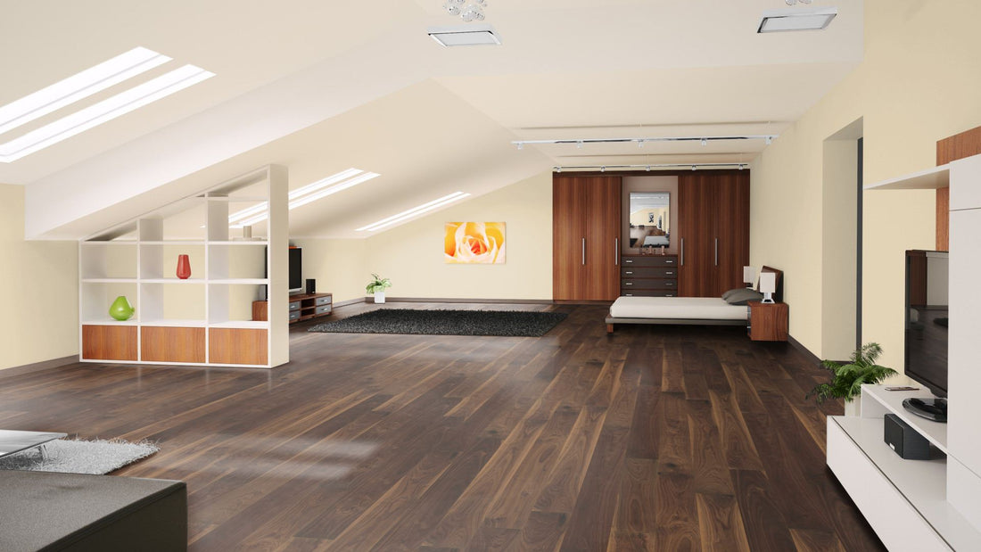 Nussbaum ami. Project geölt 3-Schicht Landhausdiele Click 15 × 190 × 1900 mm