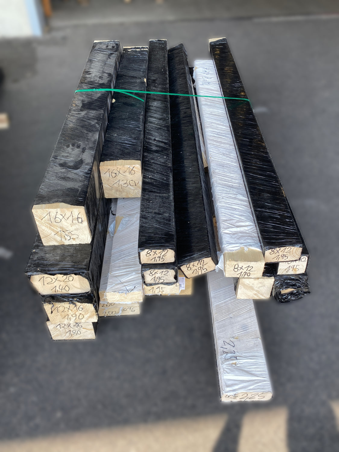 BSH Fichte Brettschichtholz Paket – 24 Leimholzbinder | Sonderposten