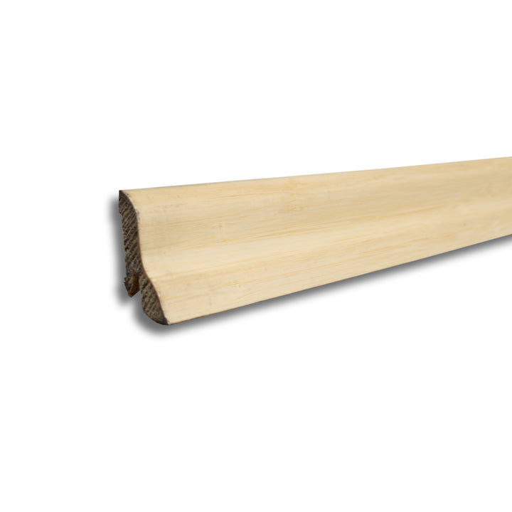 Sockelleiste Bambus light – furniert – lackiert 20 × 40 × 2500 mm – Restposten – Produktfoto