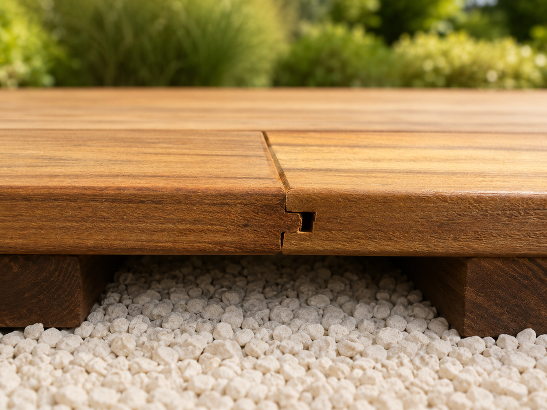 Ipê Prime KD smooth system plank
 Terrace board 21 x 144mm tongue and groove