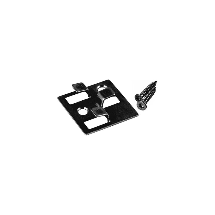 WPC-Terrassen-Clip 
 4mm Edelstahl schwarz