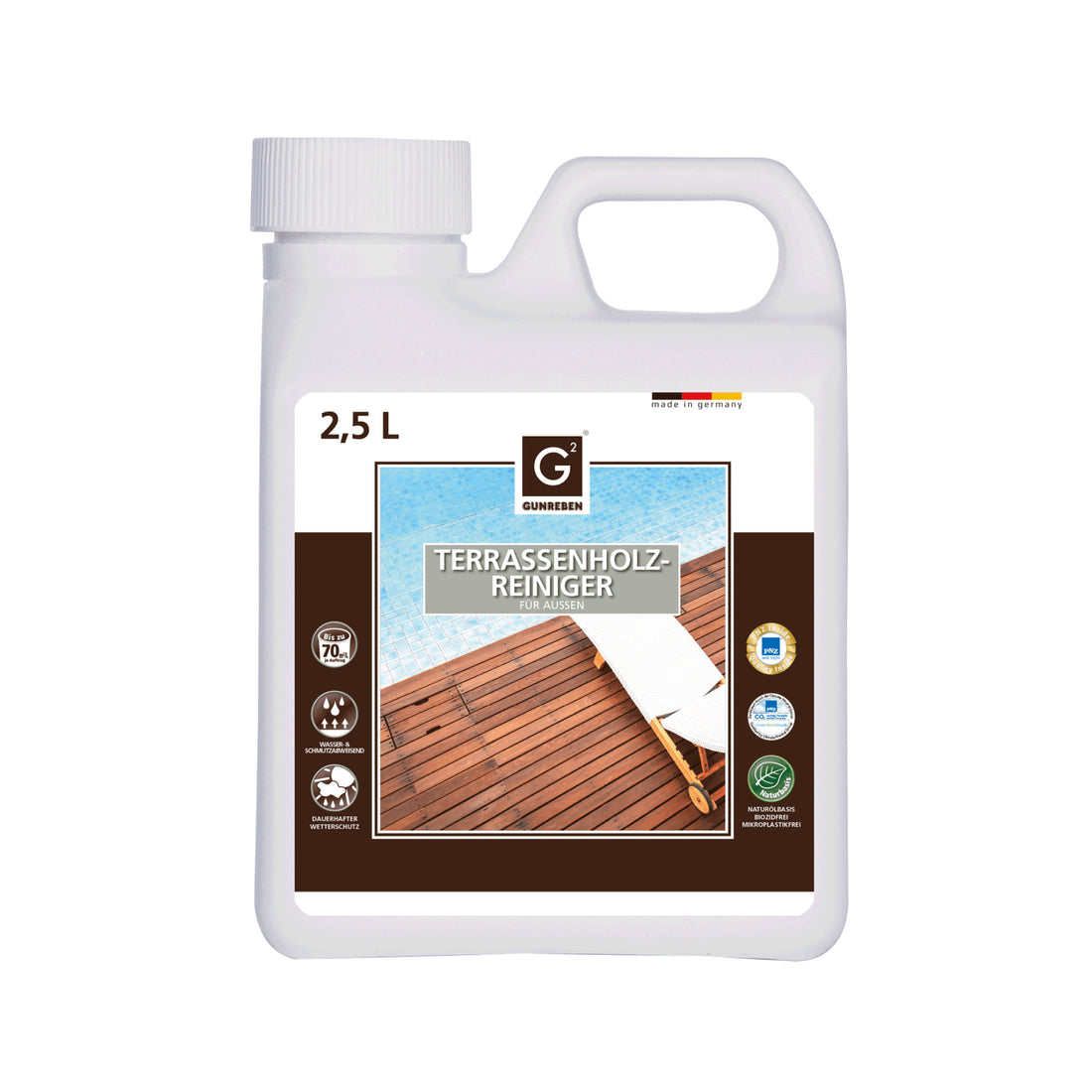 Gunreben Terrassenholz-Reiniger
 2,5 Liter Gebinde
