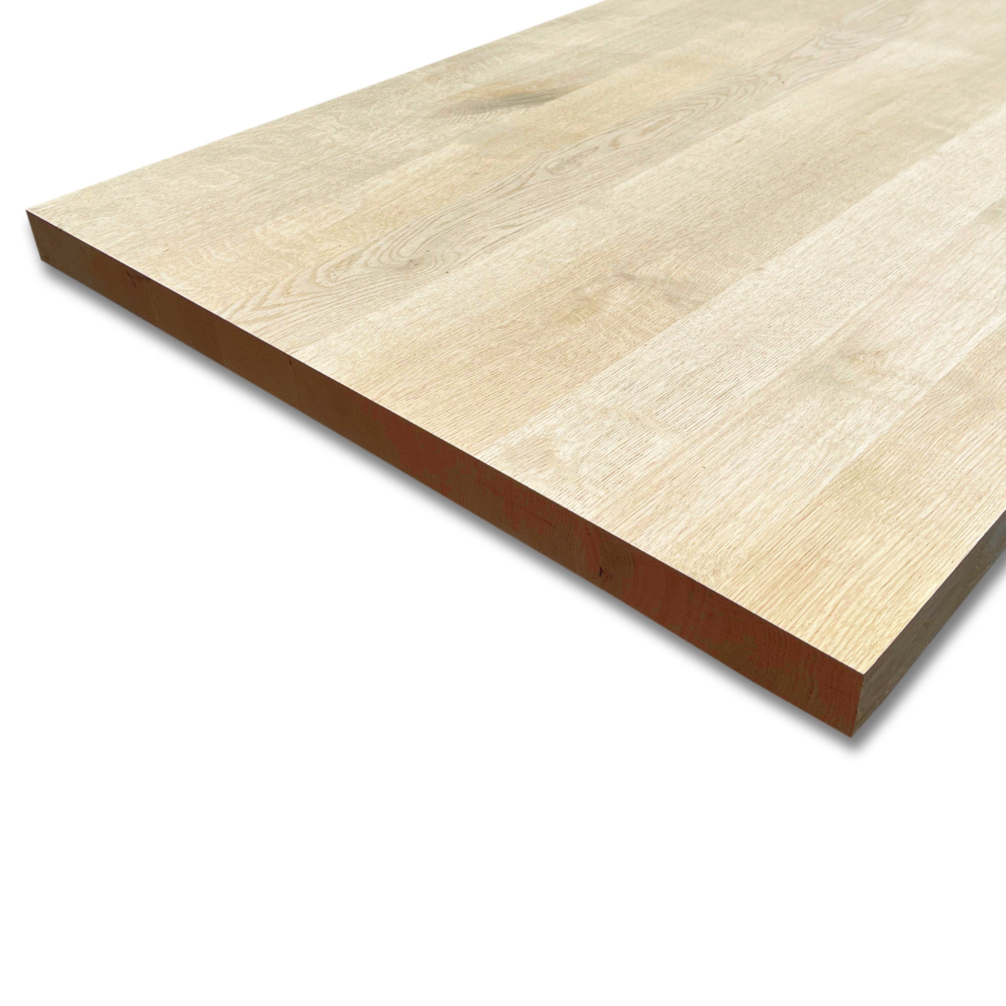 Treppenstufenplatten 40mm Eiche europ. A/B massiv - durchgehende Lamellen