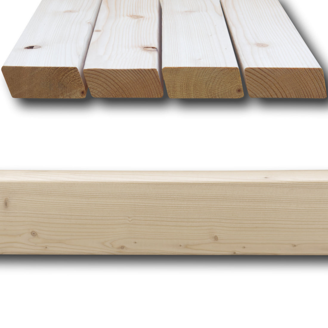 Rhombusleiste kanadische Lärche 28x68mm | VEH A/B