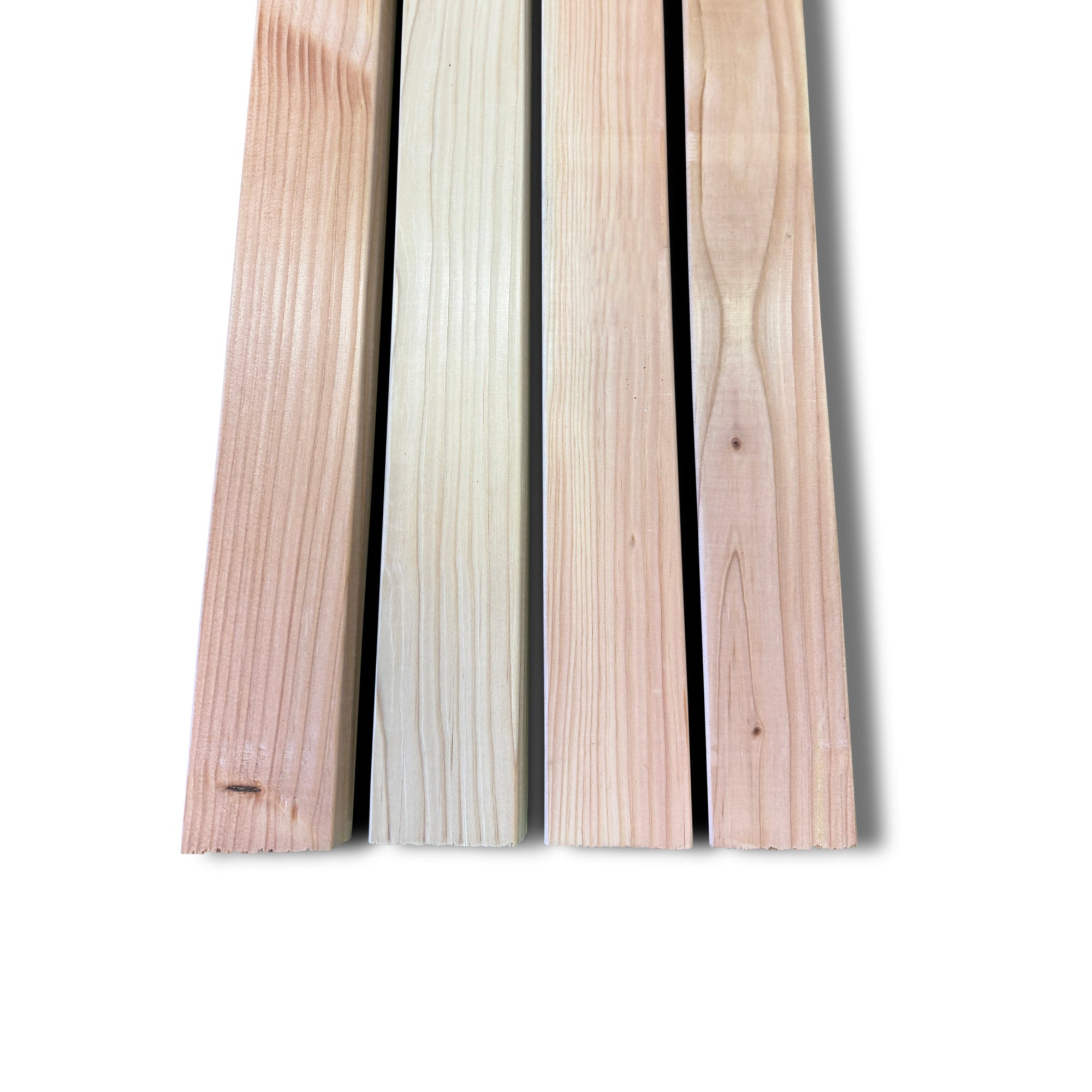 Rhombusleiste Douglasie 27 × 68 mm – I/III – Produktfoto - 4 Stück