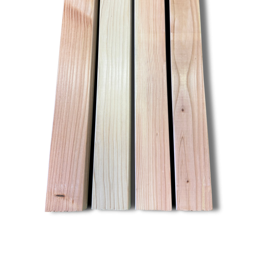 Rhombusleiste Douglasie 27 × 68 mm – I/III – Produktfoto - 4 Stück