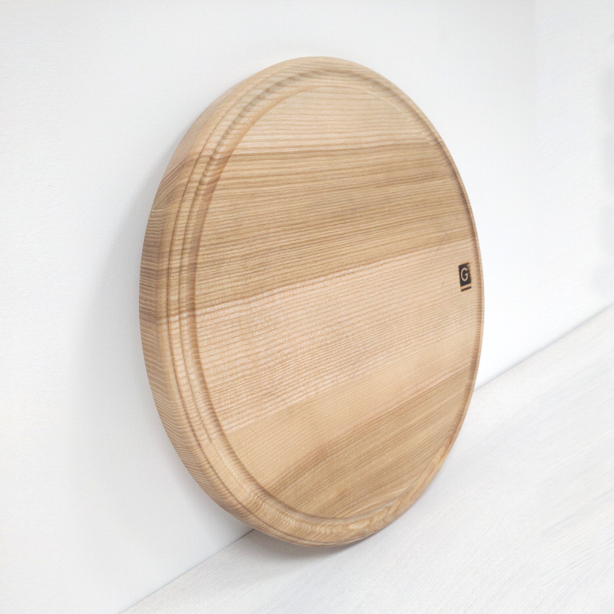 Handgefertigtes Schneidebrett aus Esche 20x350mm