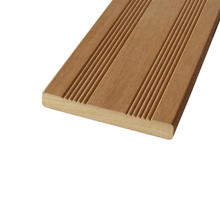 Garapa Prime KD französisch Systemdiele  Terrassendiele 21x144mm Nut & Feder