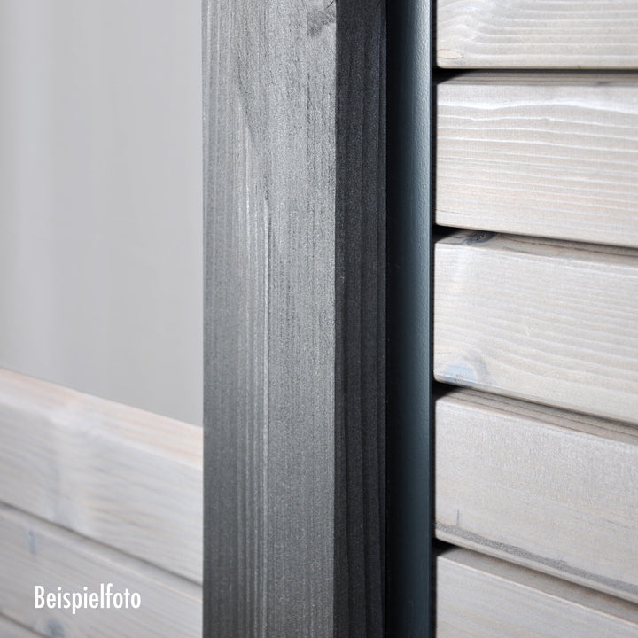 Zaun- und Sichtschutzzubehör TERA | anthrazit | 24-27mm