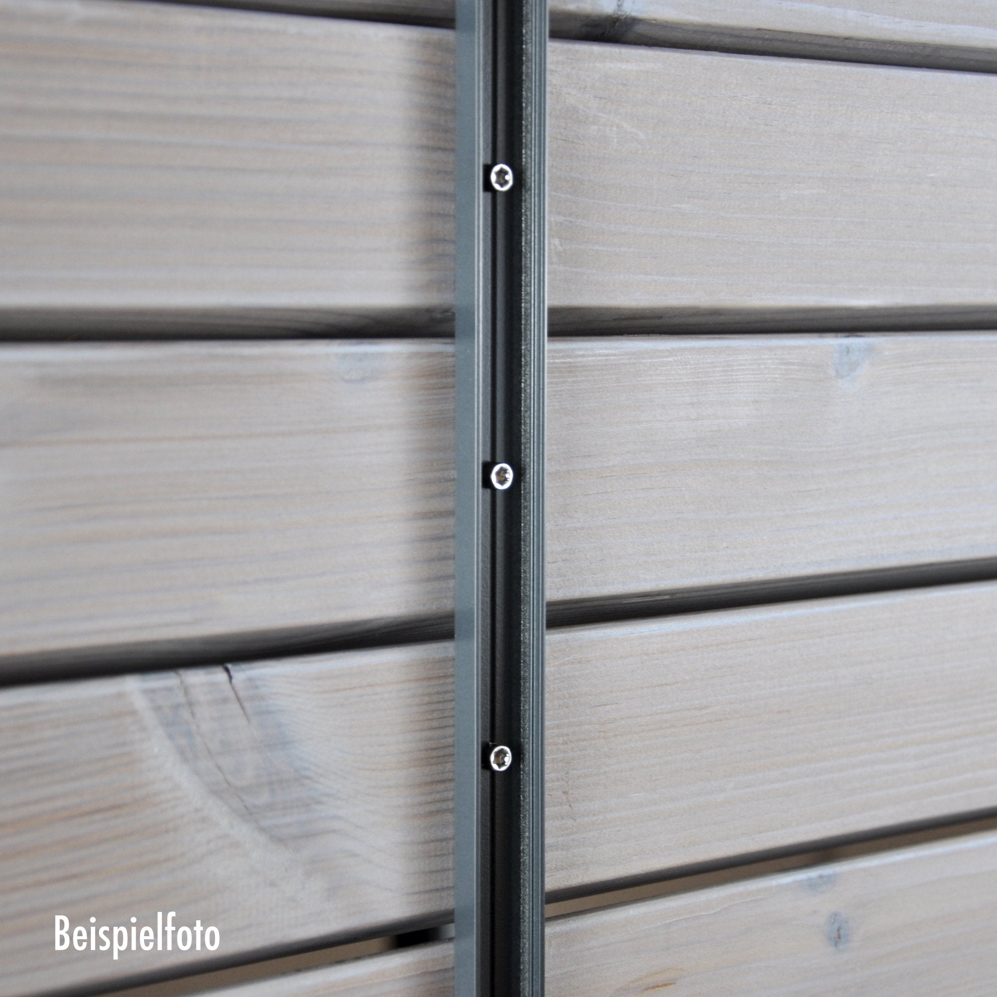 Zaun- und Sichtschutzzubehör TERA | anthrazit | 19-23mm