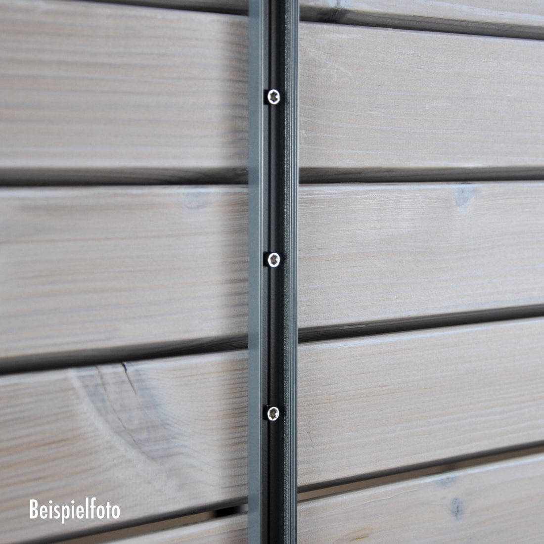 Zaun- und Sichtschutzzubehör TERA | anthrazit | 19-23mm