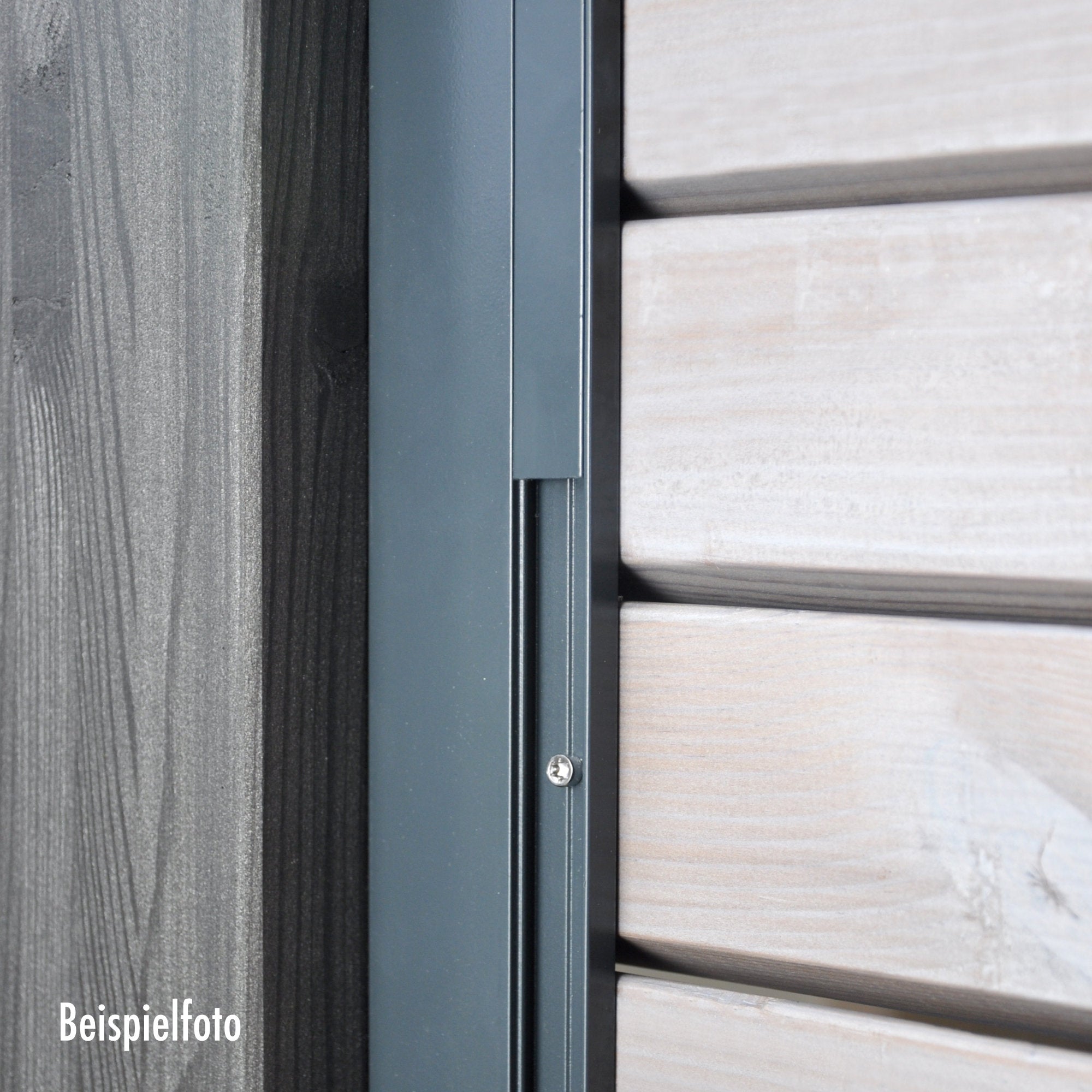 Zaun- und Sichtschutzzubehör TERA | anthrazit | 19-23mm