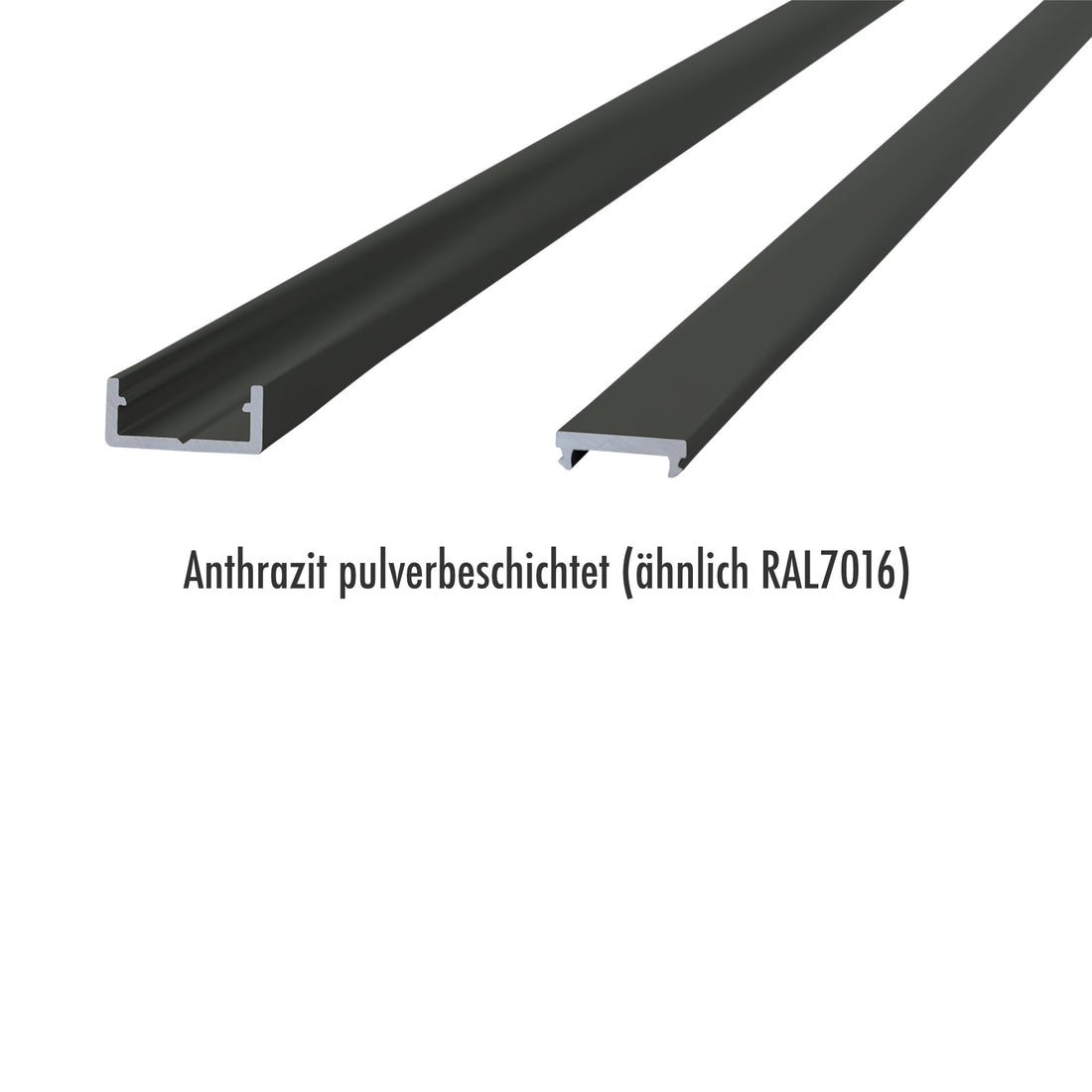 Zaun- und Sichtschutzzubehör TERA | anthrazit | 19-23mm