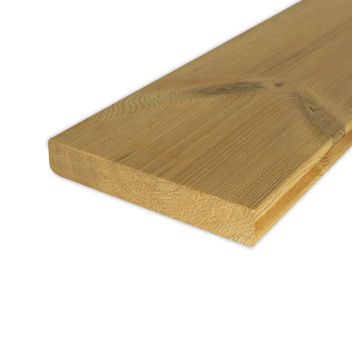 Thermo-Kiefer KD glatt Terrassendiele 26×138 mm