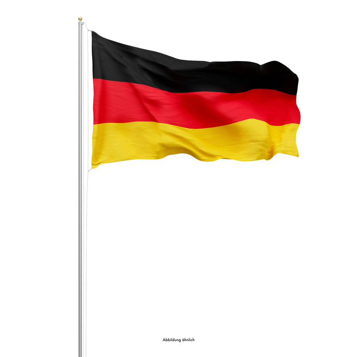 Fahnenmast 6,0m Aluminium inkl. Deutschlandflagge – Restposten