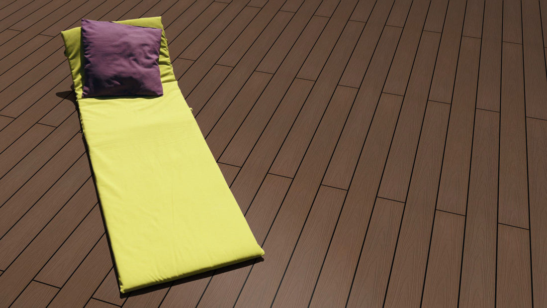 WPC Terrassendielen 20x143 mm CoEx Caramelbraun ca. 9 m² | Sonderposten