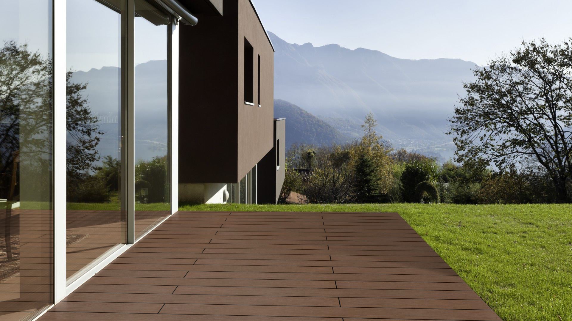 WPC Terrassendielen 20x143 mm CoEx Caramelbraun ca. 9 m² | Sonderposten