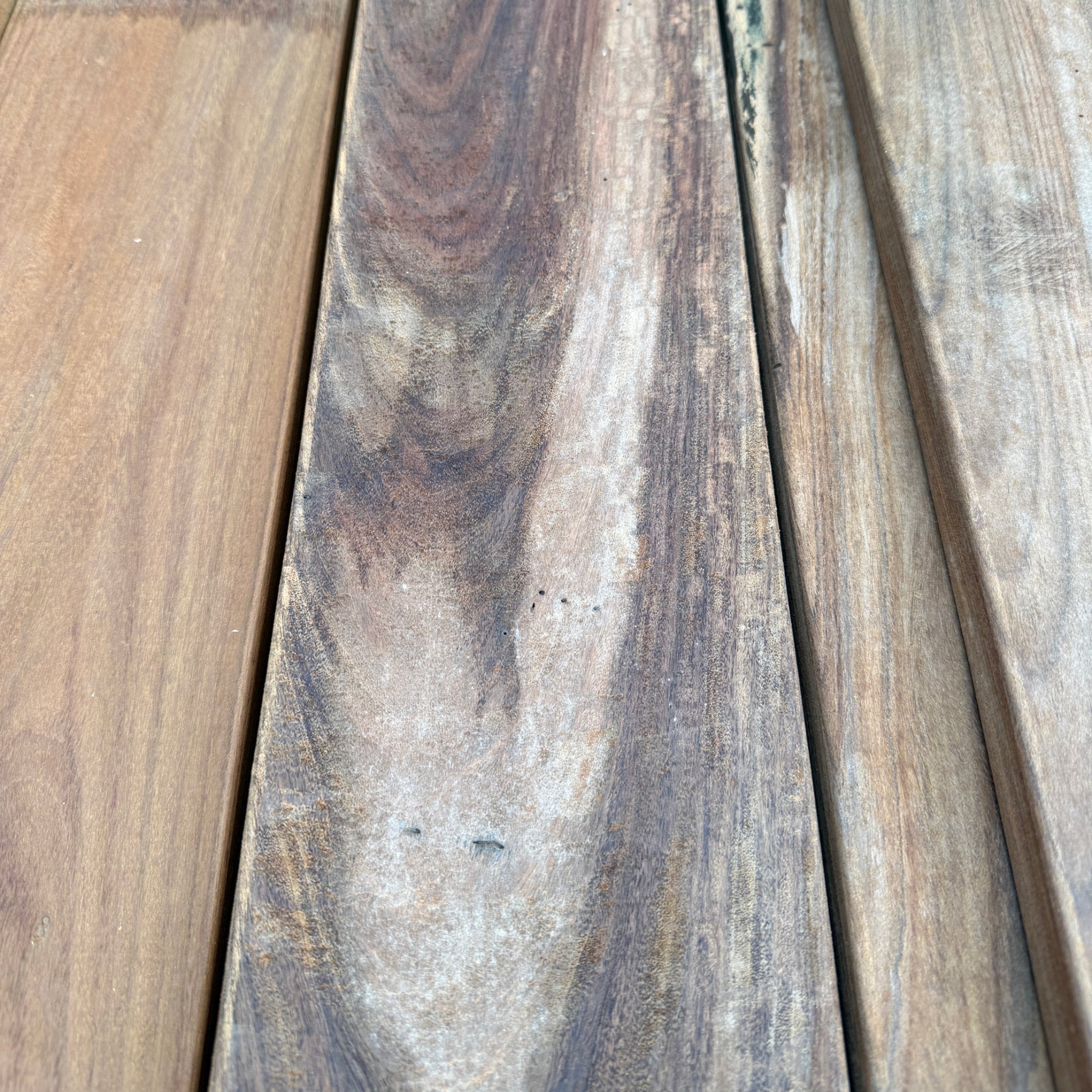 Ipe KD Terrassendiele glatt/glatt Detailfoto