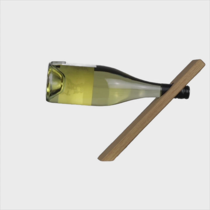 Weinflaschenhalter Eichenholz