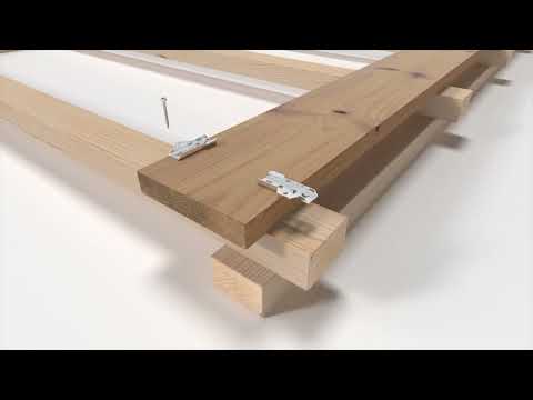 Terrassenverbinder DILA2 / 22 Edelstahl A2 für Dielenstärke 24-32mm (50St.)